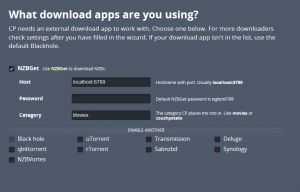 couchpotato download apps nzbget