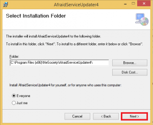 AfraidServiceUpdater4 step 2