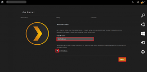 plex get started 2 name server