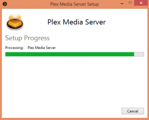 plex server installing