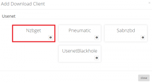 nzbdrone nzbget setup