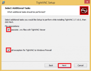 tight vnc viewer only additional tasks