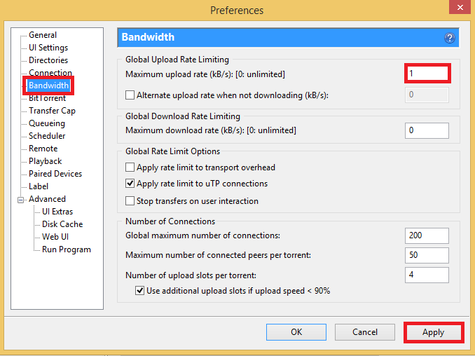disable seeding utorrent disable seeding utorrent