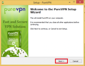 PureVPN Install Step 1