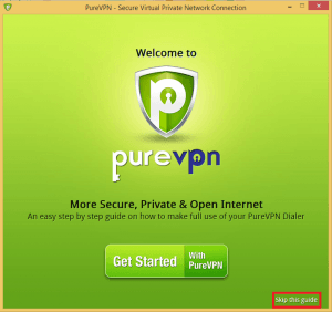 PureVPN Skip this guide