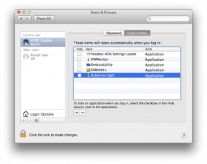 mac nzbdrone automator start up added