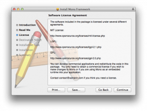 mac nzbdrone mono step 3