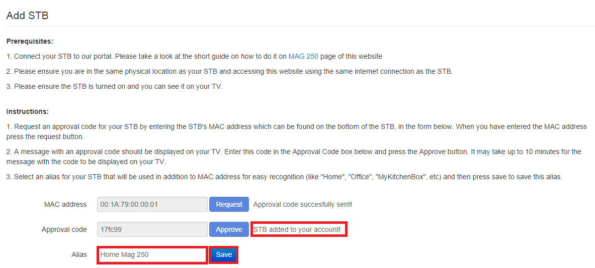 can i generate mac address and use on stb emulator