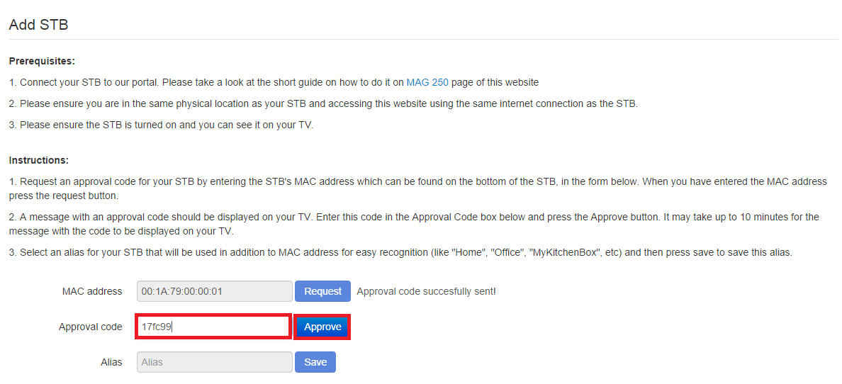 how to check mac address on stb emulator