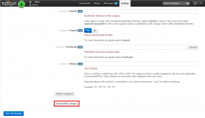 nzbget click add category
