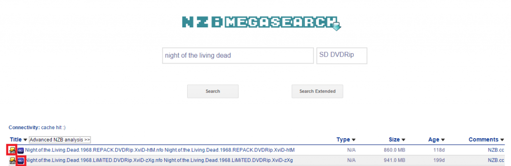 configure nzbmegasearch show sabnzbd and nzbget integration