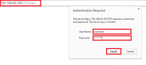 utorrent enter webui password