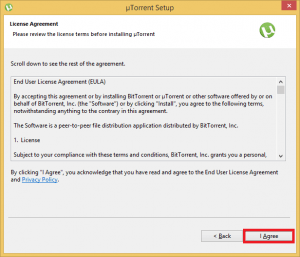 utorrent install step 3