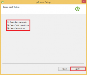 utorrent install step 4