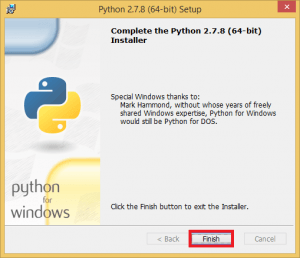 windows python step 4