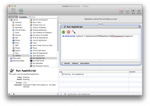 mac osx nzbmegasearch applescript running