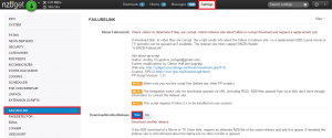 nzbget configure failurelink 1