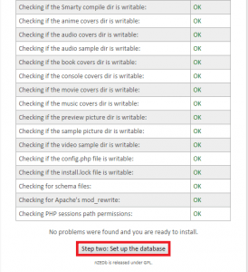 nzedb configuration step 1b