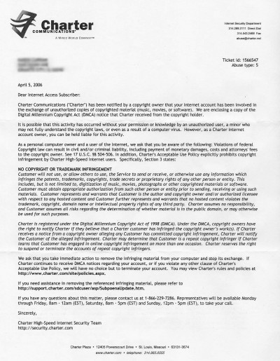 Charter Letter - Part 1