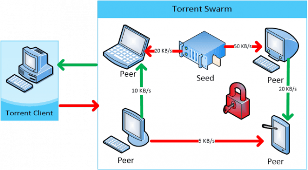 Torrent diagram