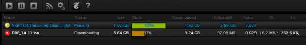 snt seedbox rutorrent speed