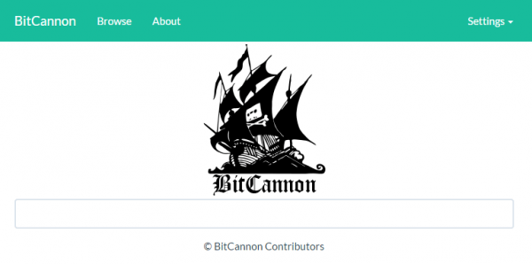 bitcannon install main interface