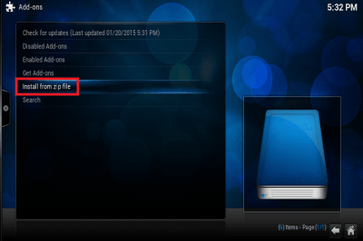 install ftv guide plugin kodi xbmc plugin step 3