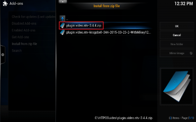 install xunity ntv kodi xbmc plugin step 4 updated