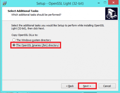 openssl windows step 5