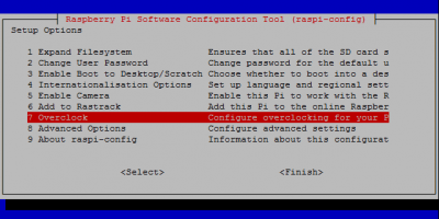 raspbian lightweight distro minibian overclock