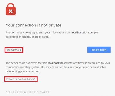 ssl warning chrome