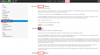nzbget performance tweaks download queue