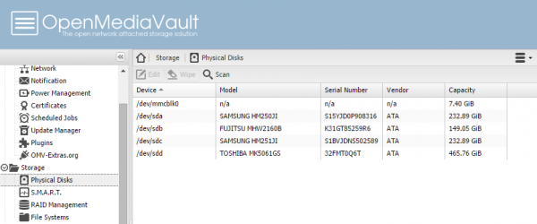 banana pi port multiplier open media vault