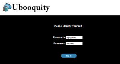 check ubooquity step 1