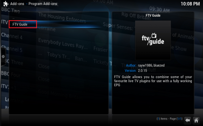 install ftv guide plugin kodi xbmc step 6