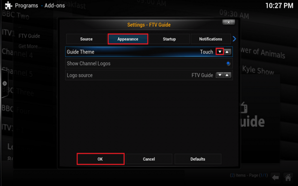 integrate ntv with ftv guide step 3