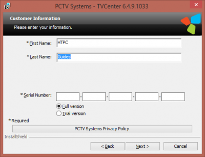 TV Center Install Step 6