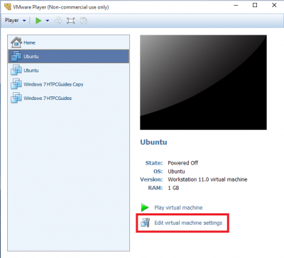 vmware vmplayer clone workaround step 5