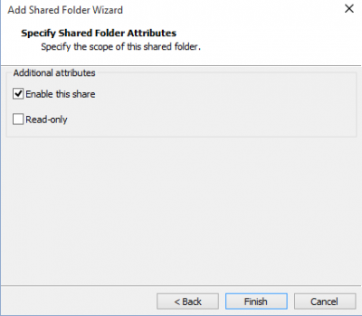 vmware vmplayer shared folders permissions