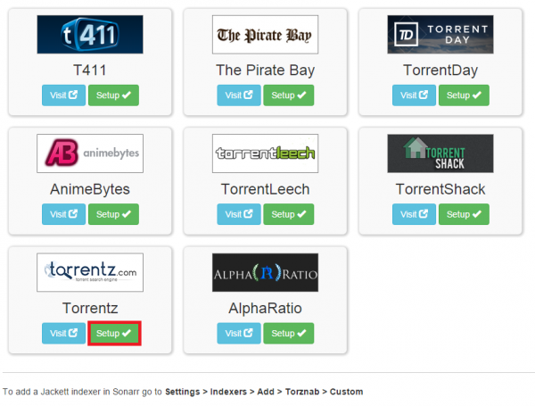 jackett add provider torrentz