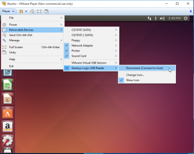 vmplayer disable usb device