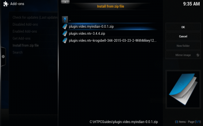 kodi plugin my indian tv choose zip