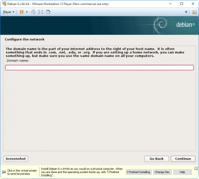 Install-Debian-Virtual-Machine-VM-Workstation-Player-step-6-domain-name